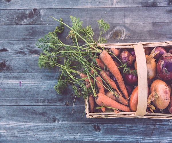 mixed Vegetables in a basket